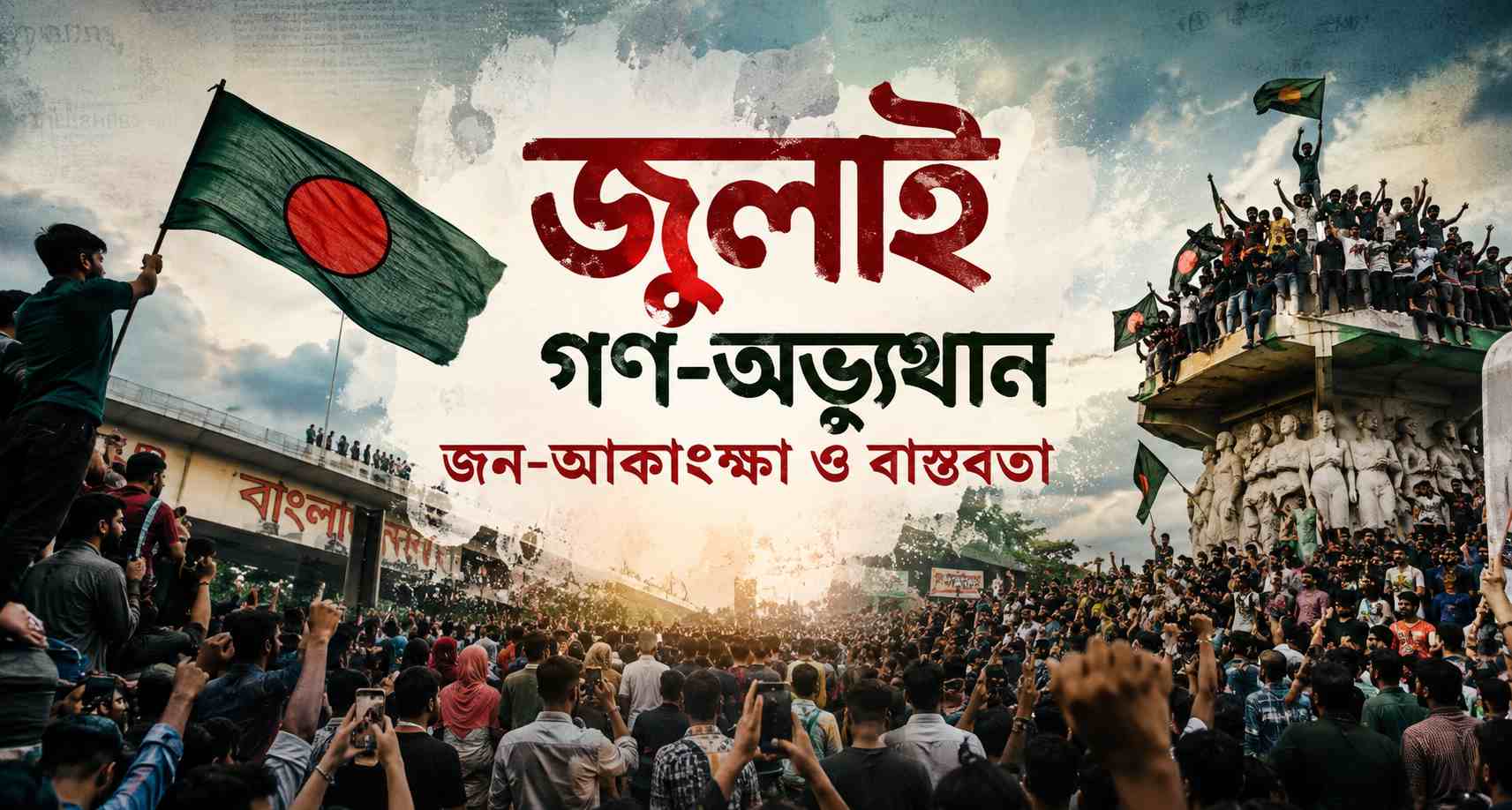 জুলাই গণ-অভ্যুত্থান জন-আকাঙক্ষা ও বাস্তবতা।। রফিউর রাব্বি